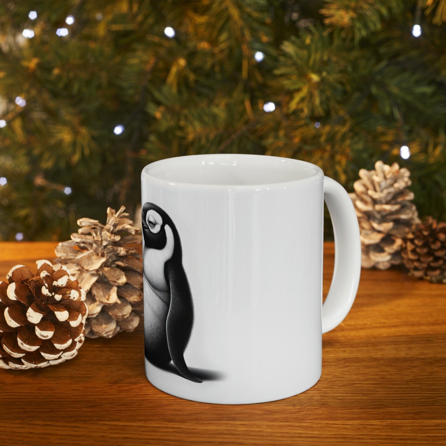 PENGUIN - WEED Themed Coffee Mugs - Perfect Gift for Smokers, Stoners, Growers; Animal Lovers - Marijuana Mug for Wake and Bake