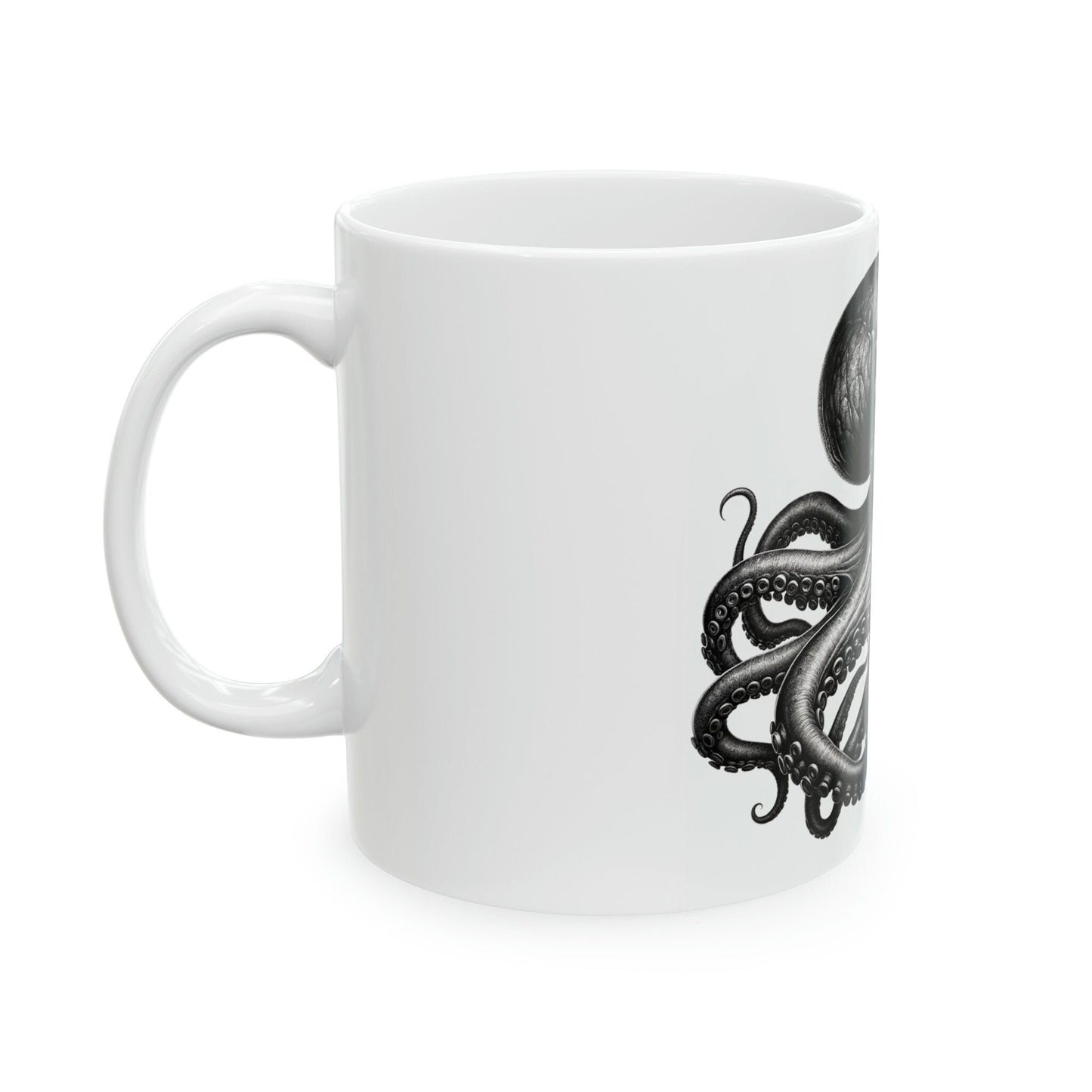 OCTOPUS - WEED Themed Coffee Mugs - Perfect Gift for Smokers, Stoners, Growers; Animal Lovers - Marijuana Mug for Wake and Bake