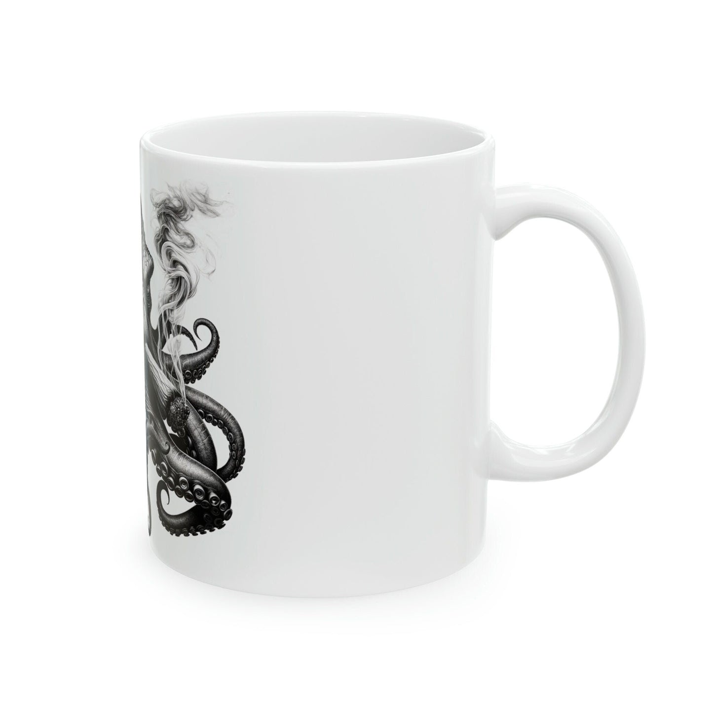 OCTOPUS - WEED Themed Coffee Mugs - Perfect Gift for Smokers, Stoners, Growers; Animal Lovers - Marijuana Mug for Wake and Bake
