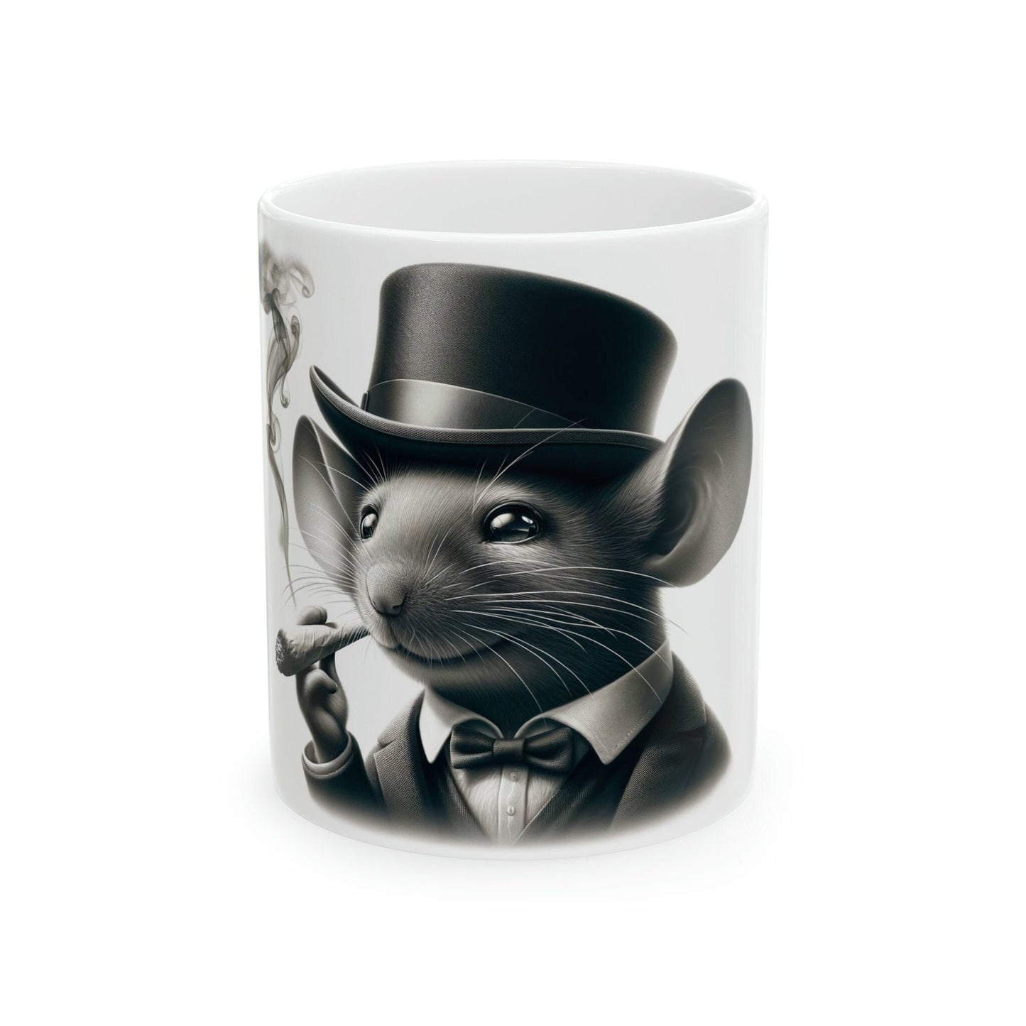 MOUSE - WEED Themed Coffee Mugs - Perfect Gift for Smokers, Stoners, Growers; Animal Lovers - Marijuana Mug for Wake and Bake