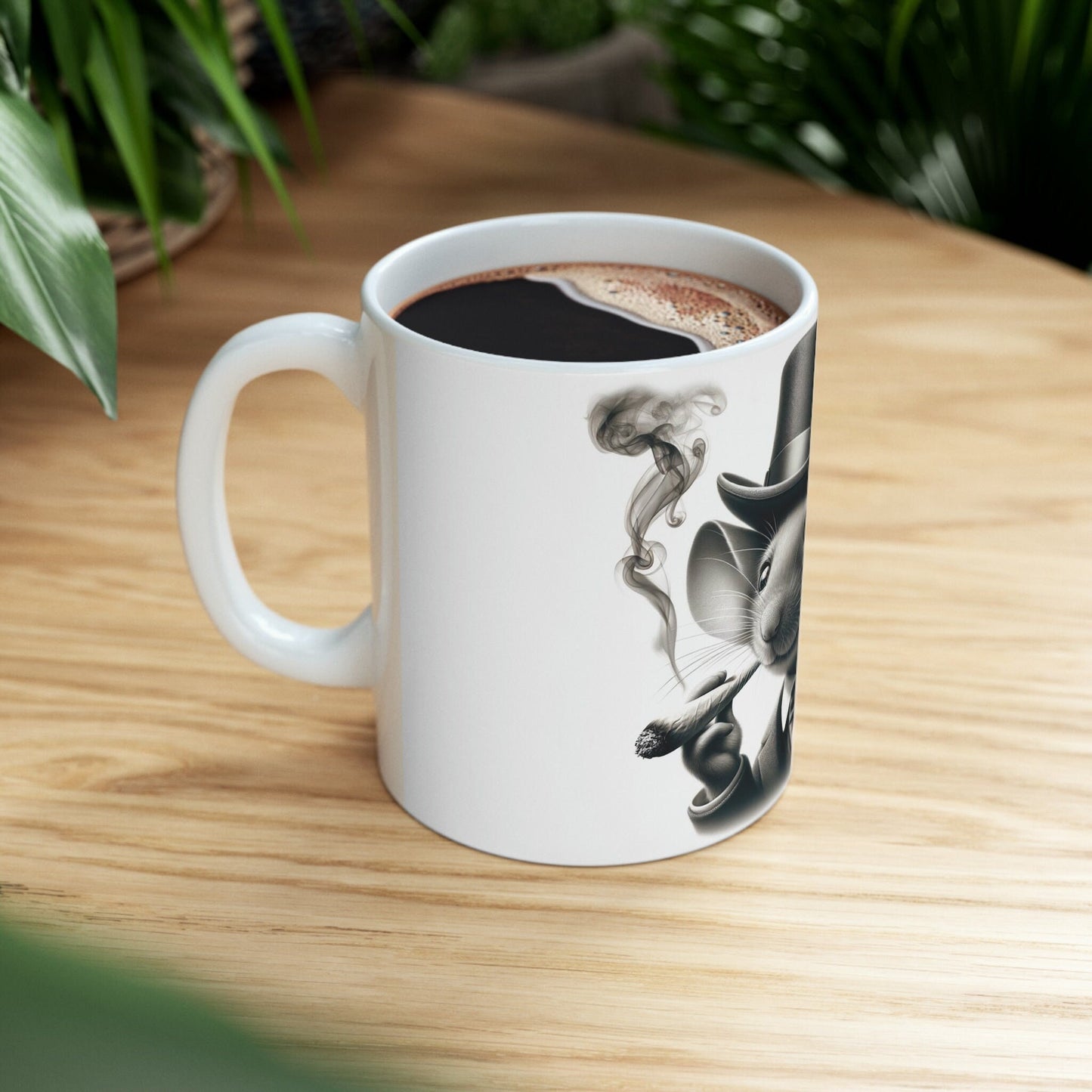 MOUSE - WEED Themed Coffee Mugs - Perfect Gift for Smokers, Stoners, Growers; Animal Lovers - Marijuana Mug for Wake and Bake