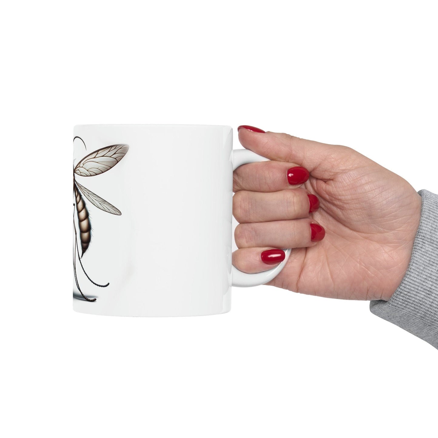 MOSQUITO - WEED Themed Coffee Mugs - Perfect Gift for Smokers, Stoners, Growers; Animal Lovers - Marijuana Mug for Wake and Bake