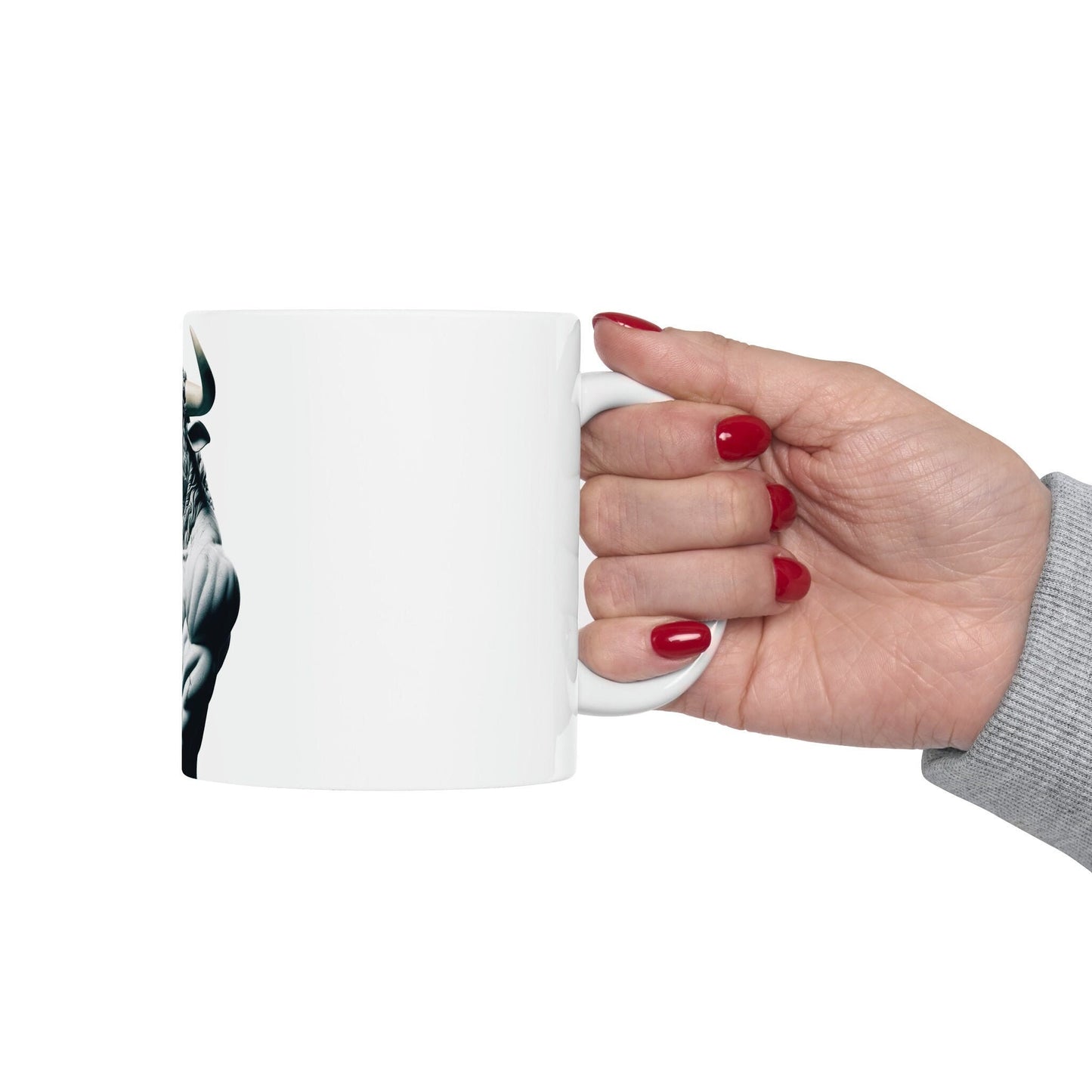 MINOTAUR - WEED Themed Coffee Mugs - Perfect Gift for Smokers, Stoners, Growers; Animal Lovers - Marijuana Mug for Wake and Bake