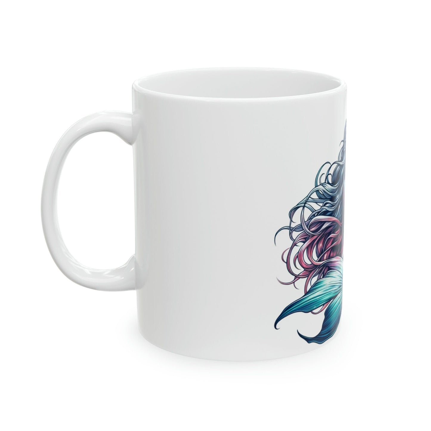 MERMAID - WEED Themed Coffee Mugs - Perfect Gift for Smokers, Stoners, Growers; Gift for her - Marijuana Mug for Wake and Bake