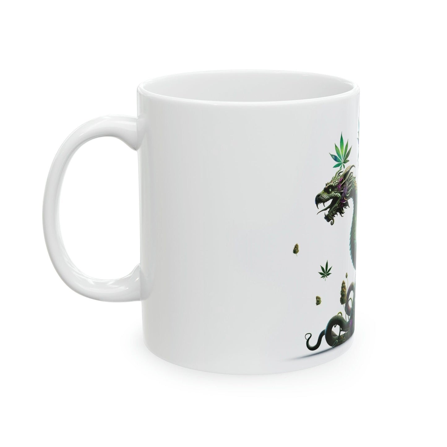 Weed HYDRA - Marijuana Themed Coffee Mugs - Perfect Gift for Smokers, Stoners, Growers; Animal Lovers - Weed Mug for Wake and Bake