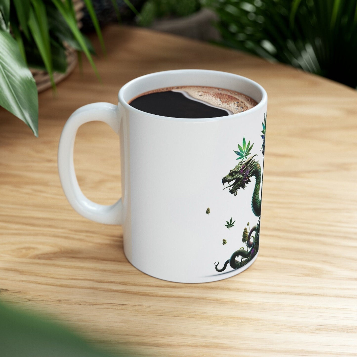 Weed HYDRA - Marijuana Themed Coffee Mugs - Perfect Gift for Smokers, Stoners, Growers; Animal Lovers - Weed Mug for Wake and Bake