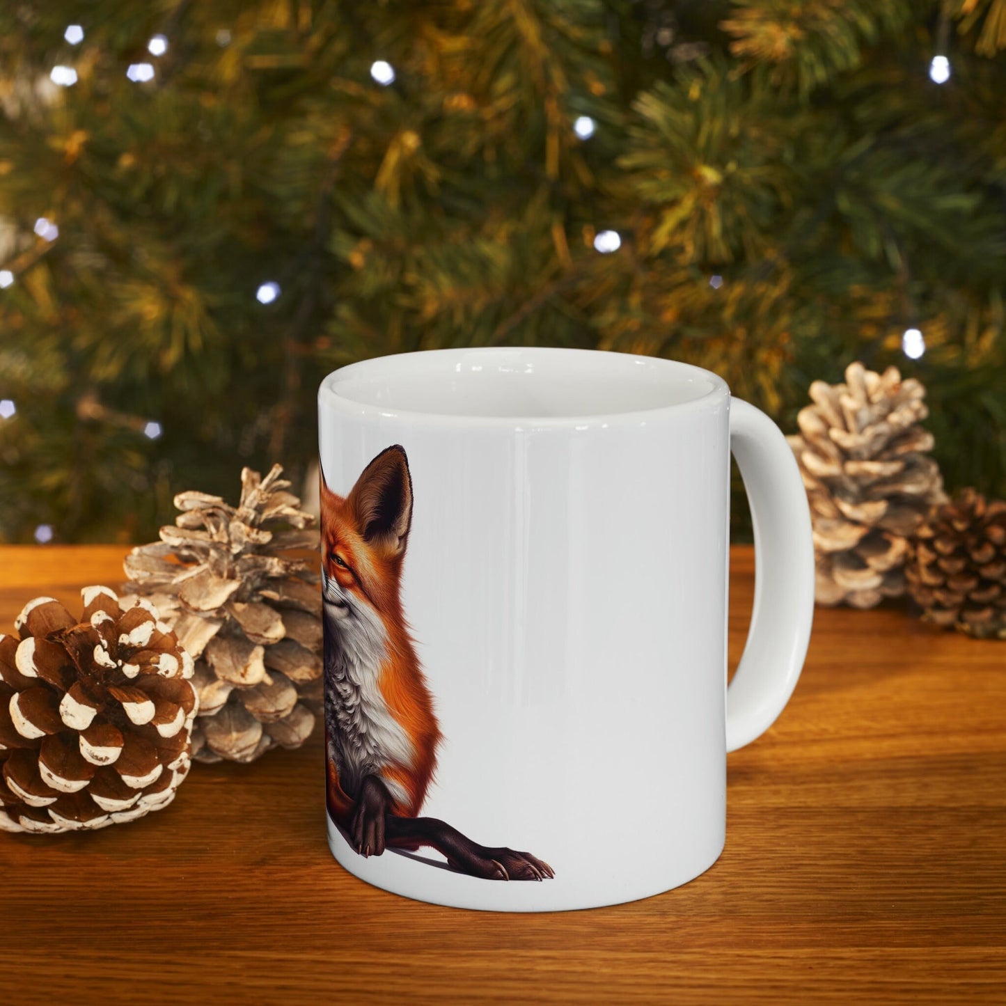 FOX - WEED Themed Coffee Mugs - Perfect Gift for Smokers, Stoners, Growers; Animal Lovers - Marijuana Mug for Wake and Bake