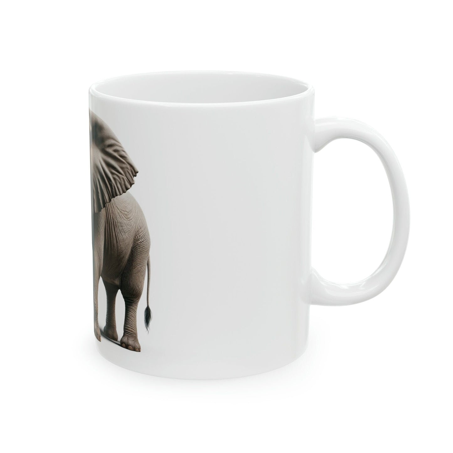 Stoner ELEPHANT - WEED Themed Coffee Mugs - Perfect Gift for Smokers, Stoners, Growers; Animal Lovers - Marijuana Mug for Wake and Bake