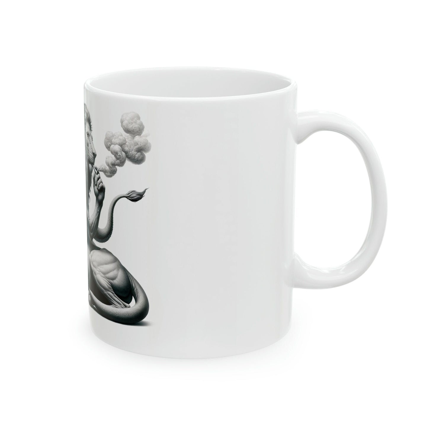 CHIMERA - WEED Themed Coffee Mugs - Perfect Gift for Smokers, Stoners, Marijuana Lovers, Growers; Smoker - Wake and Bake