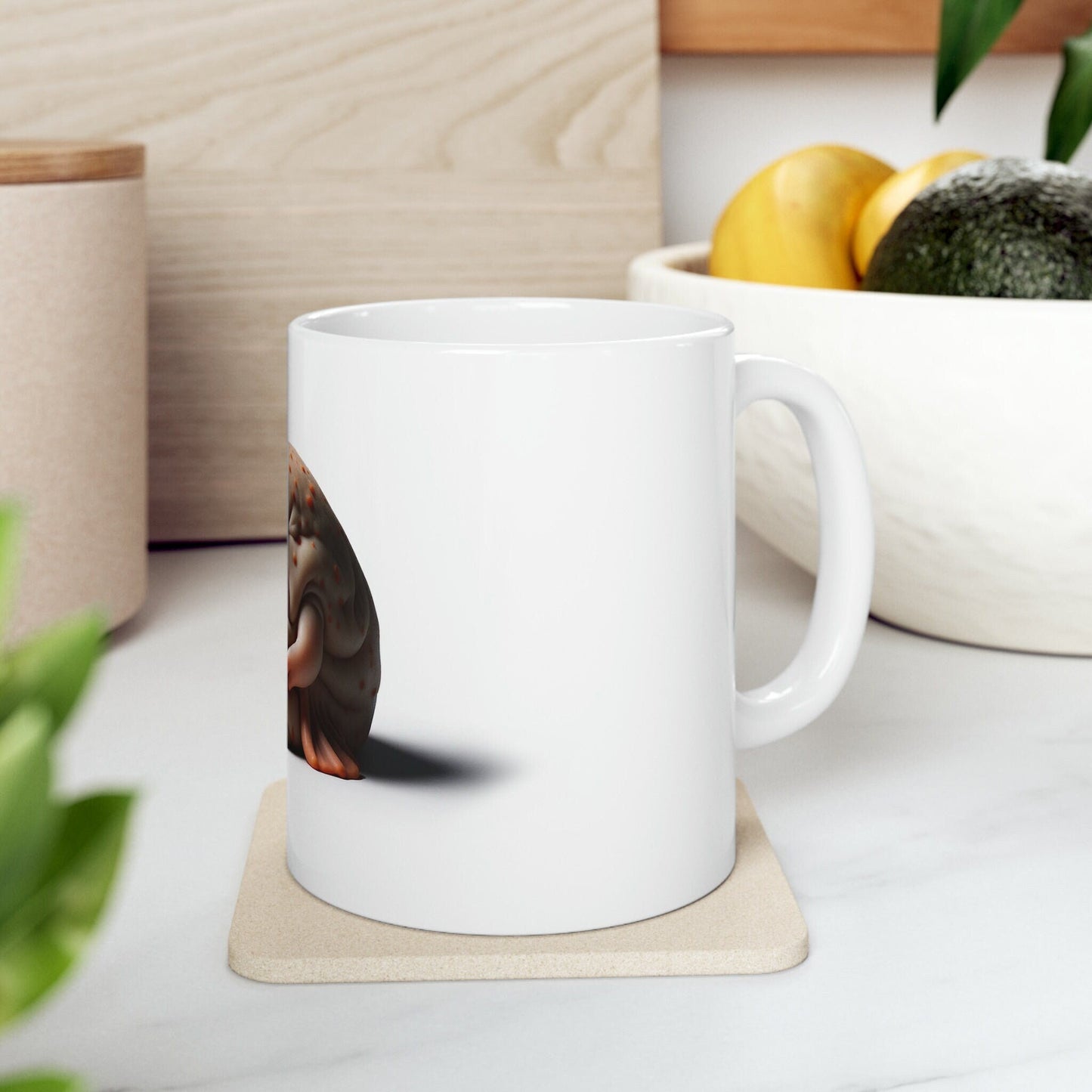 BLOBFISH - WEED Themed Coffee Mugs - Perfect Gift for Smokers, Stoners, Marijuana Lovers, Growers; Smoker - Wake and Bake