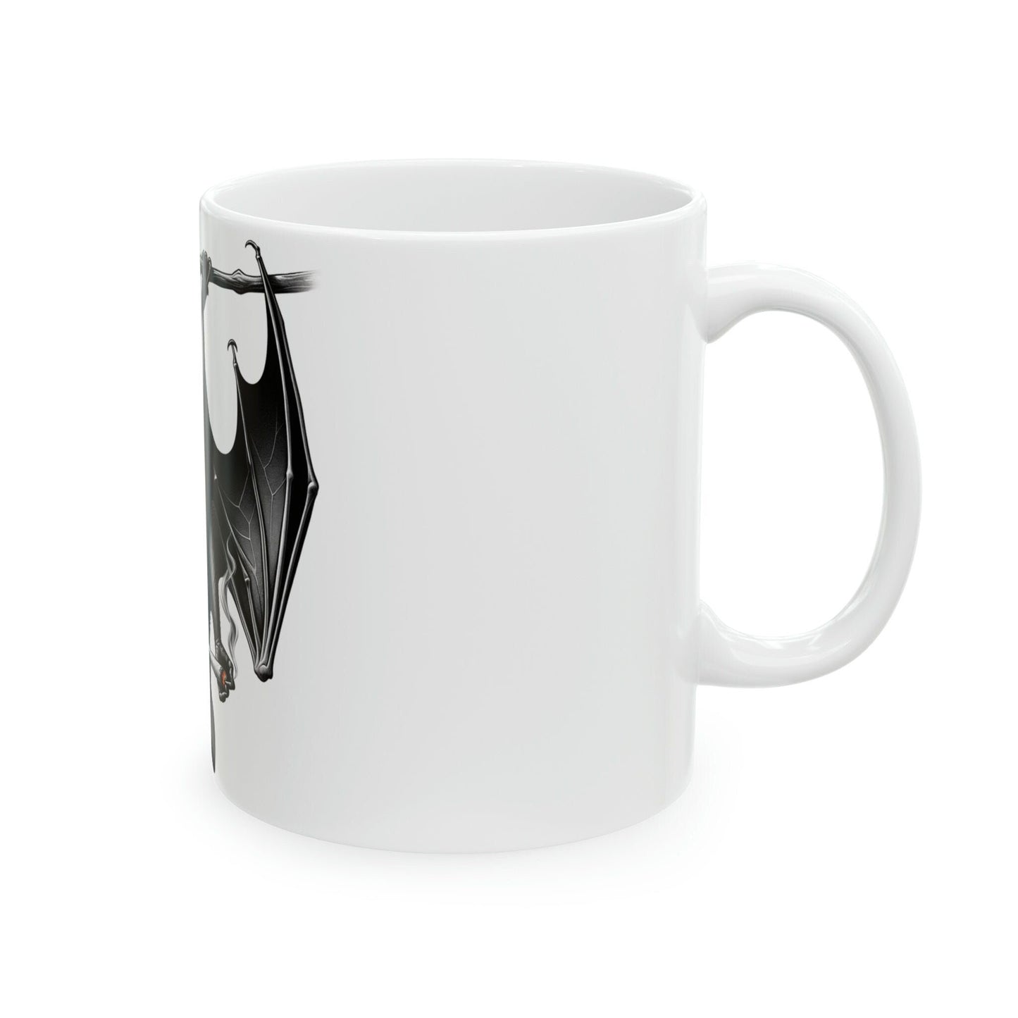 Smoking BAT - WEED Themed Coffee Mugs - Perfect Gift for Smokers, Stoners, Marijuana Lovers, Growers; Smoker - Wake and Bake