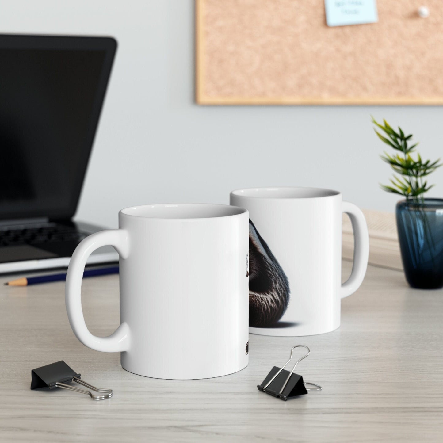 BADGER - WEED Themed Coffee Mugs - Perfect Gift for Smokers, Stoners, Marijuana Lovers, Growers; Smoker - Wake and Bake