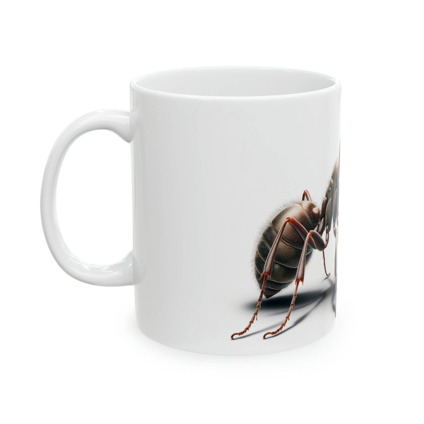 ANT - WEED Themed Coffee Mugs - Perfect Gift for Smokers, Stoners, Marijuana Lovers, Growers; Smoker - Wake and Bake