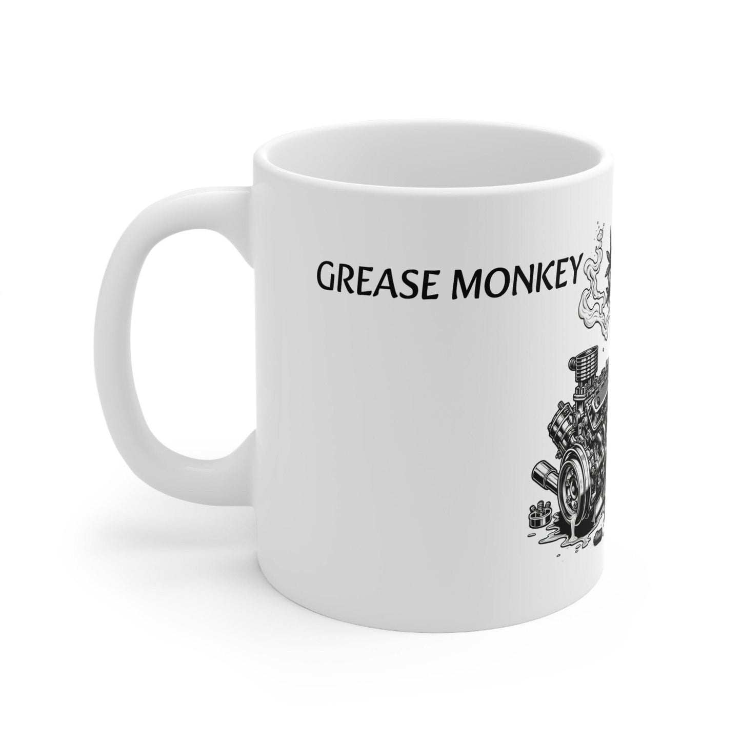 GREASE MONKEY - Weed Strain Coffee Mugs
