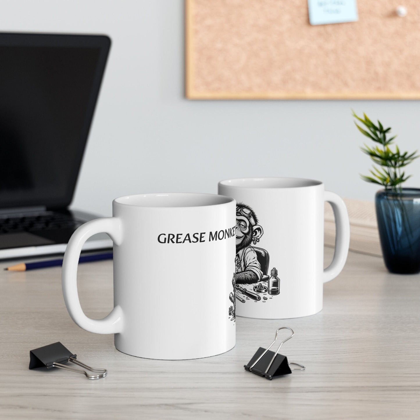 GREASE MONKEY - Weed Strain Coffee Mugs