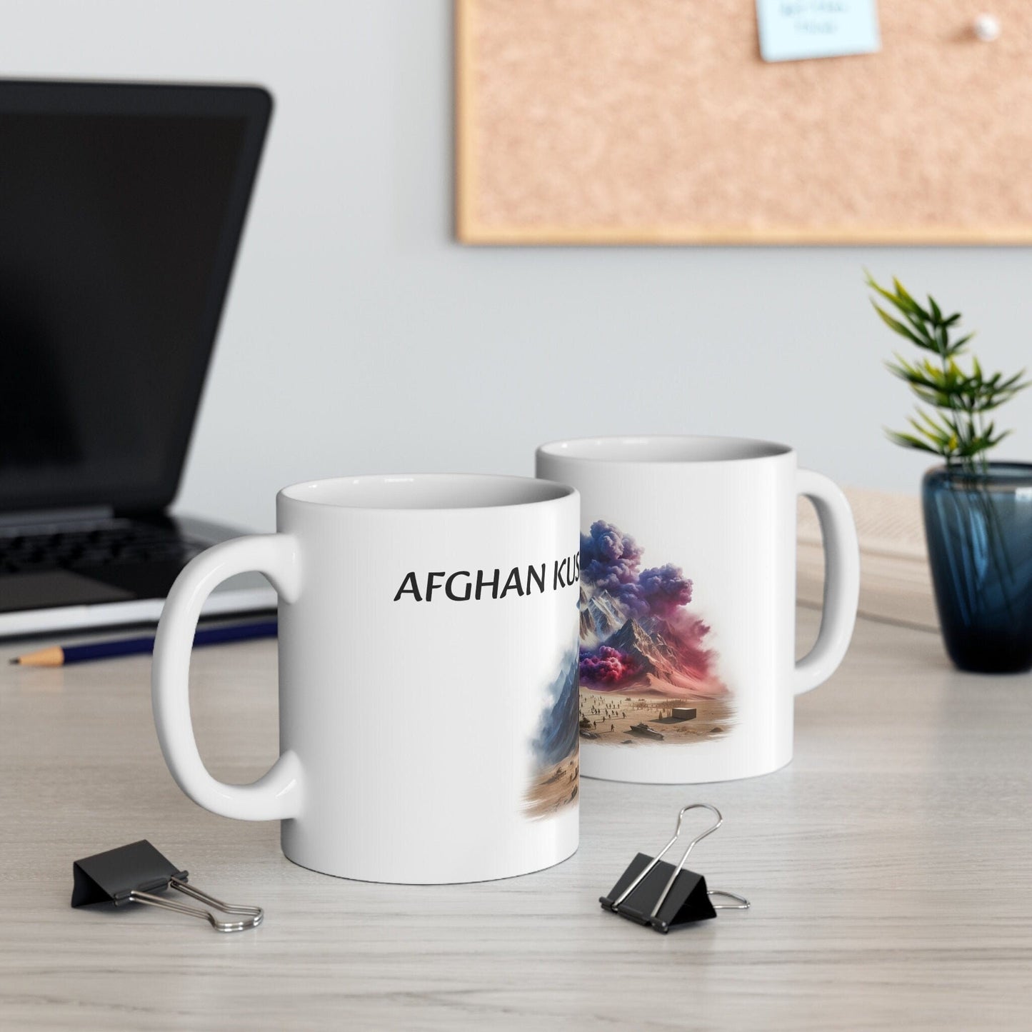 AFGHAN KUSH - Weed Strain Coffee Mugs