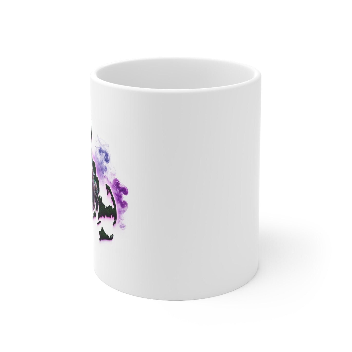 RHODE ISLAND Weed Mug - State Themed Coffee Mugs, Marijuana Graphic - Perfect Gift for Smokers, Weed Lovers, Stoners - Cannabis Decor