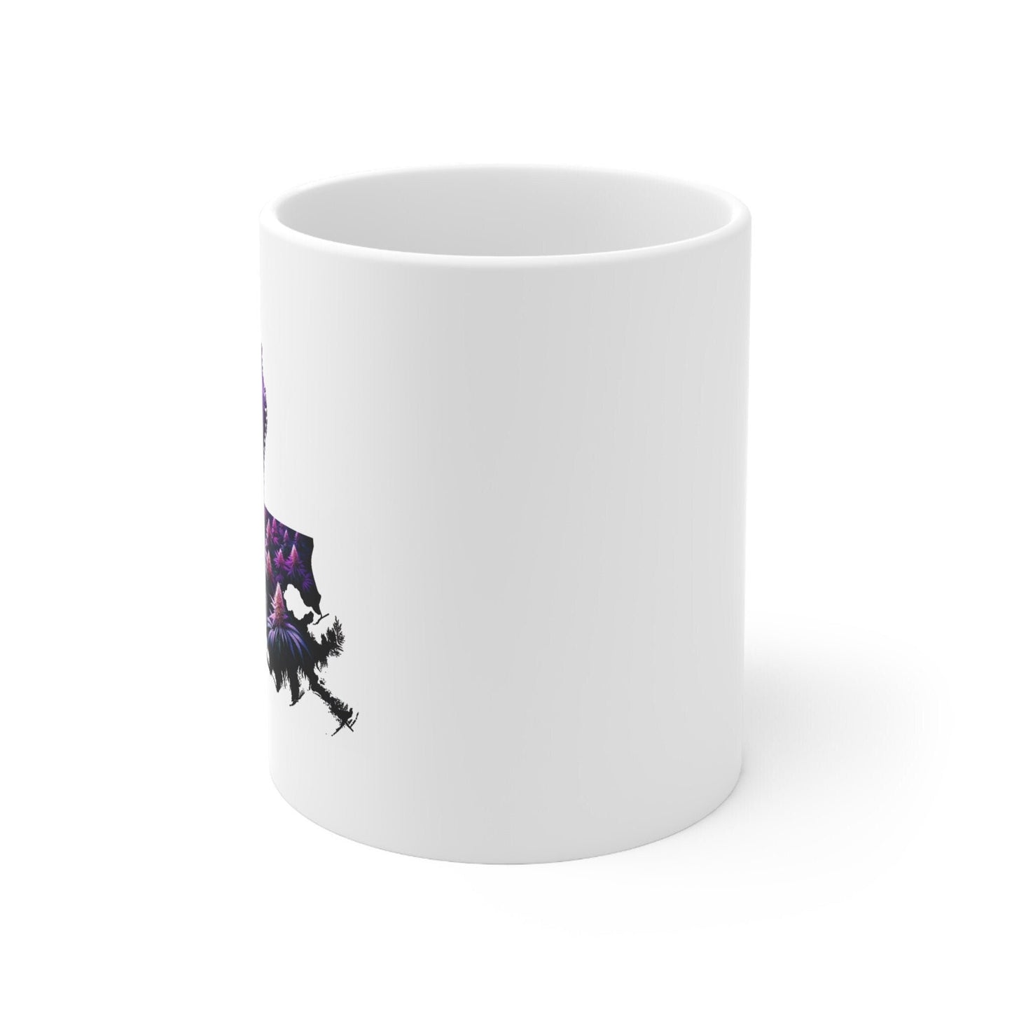 LOUISIANA Weed Mug - State Themed Coffee Mugs, Marijuana Graphic - Perfect Gift for Smokers, Weed Lovers, Stoners - Cannabis Decor