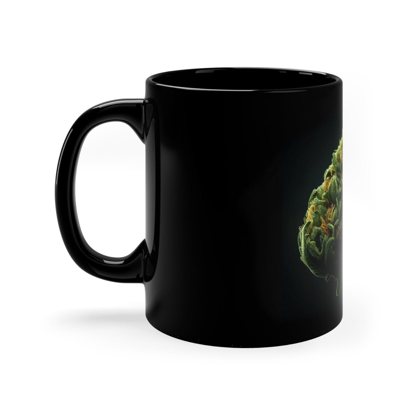 WEED / WAX - BLACK Marijuana Themed Coffee Mugs, Weed and Wax Lovers , Perfect Gift for Smokers, Stoners *Cannabis Concentrate*