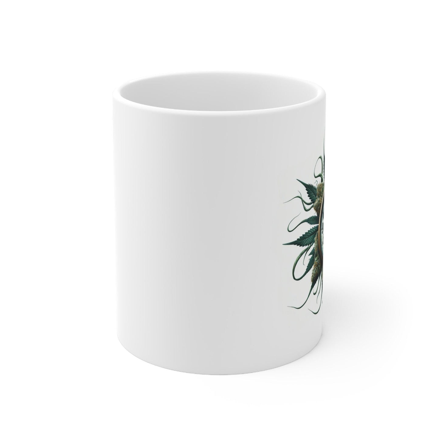 Smoke ANYTIME - Weed Themed Coffee Mugs; Marijuana Mugs- Gift for Stoners, Wake and Bake