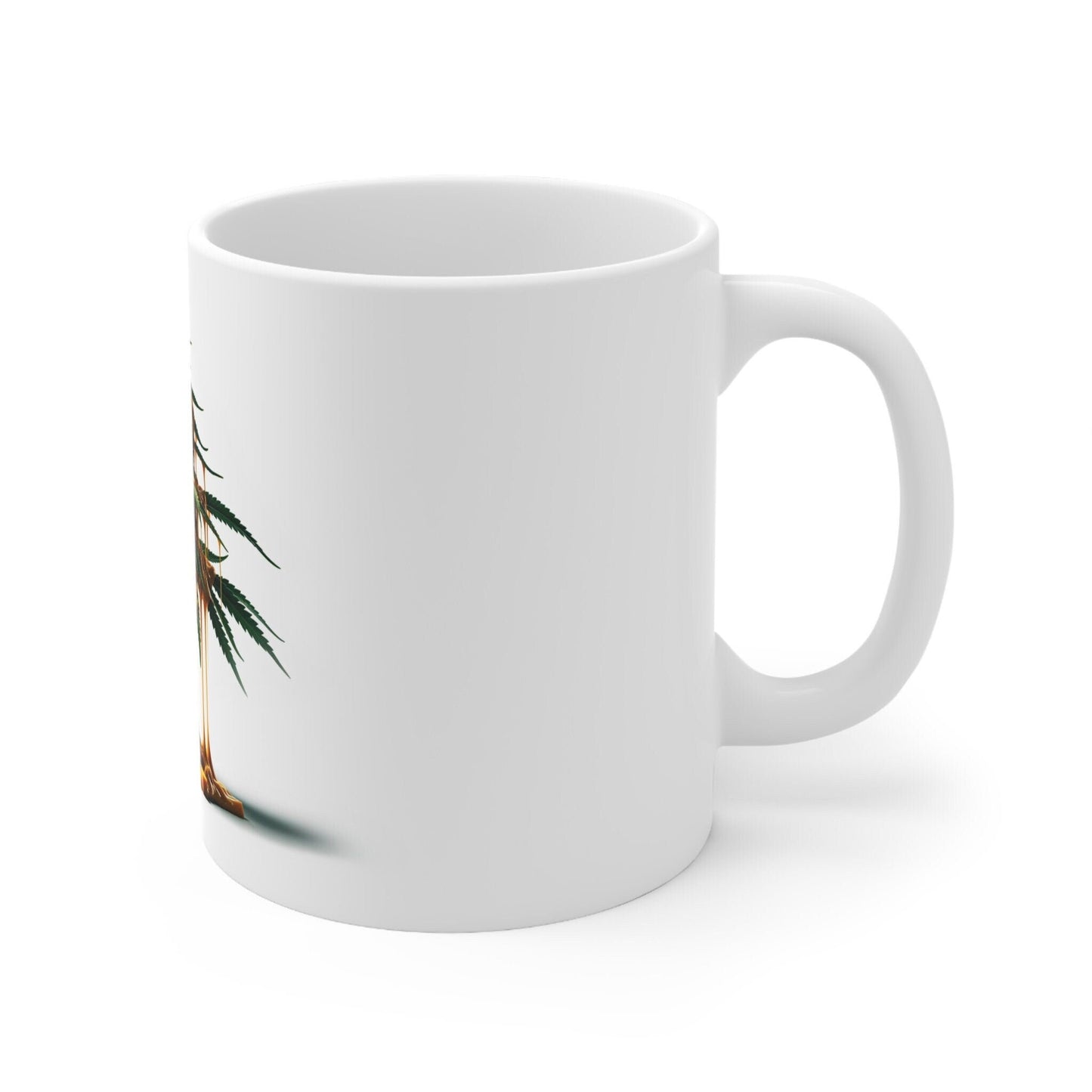 CANNA CHEESE - Weed Coffee Mug (11oz) - Perfect Strains Gift for Smokers, Stoners, Growers; Wake and Bake Mug / 420 Weed Mug, Marijuana Gift
