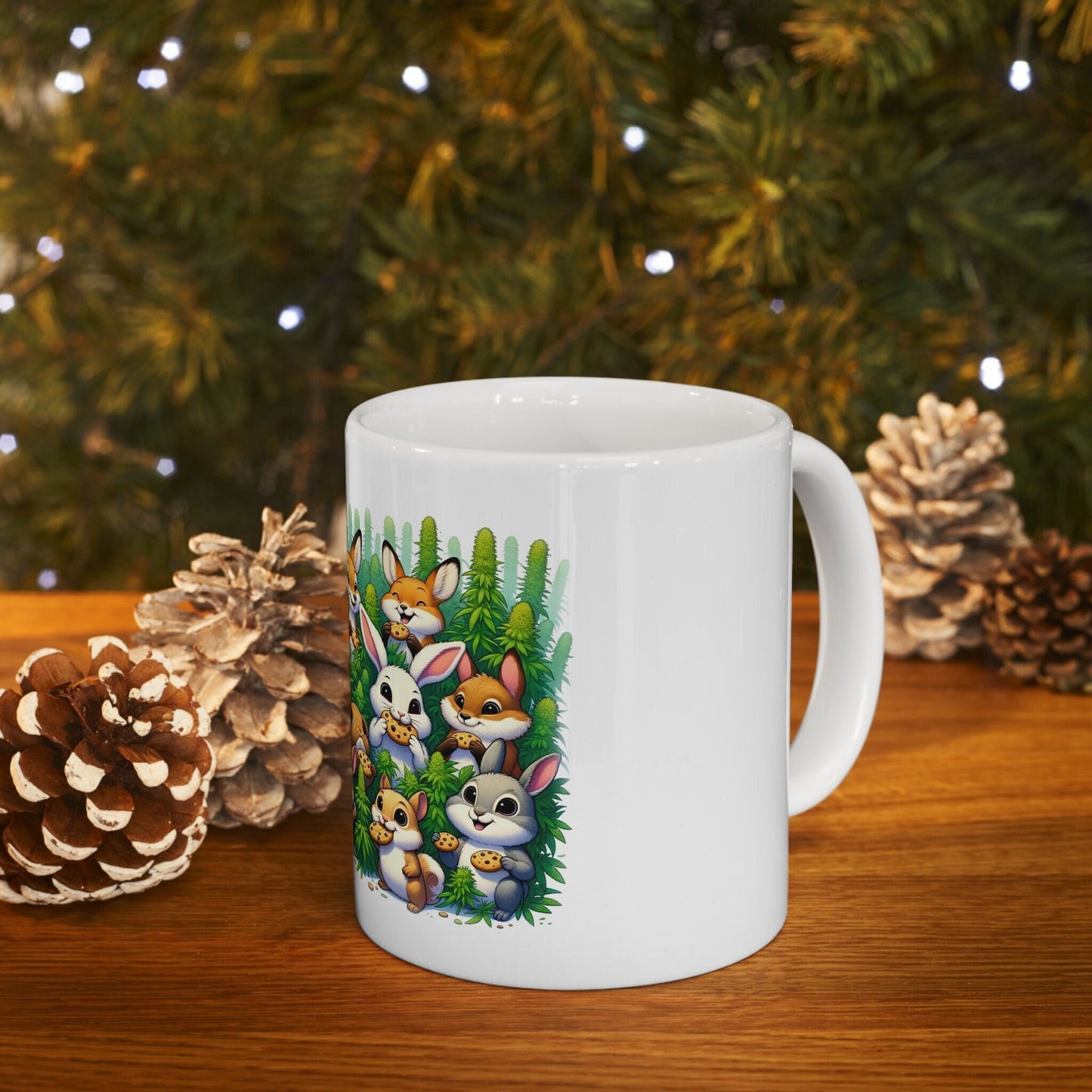 ANIMAL COOKIES - Weed Coffee Mug (11oz) - Perfect Strains Gift for Smokers, Stoners, Growers; Wake & Bake Mug / 420 Weed Mug, Marijuana Gift