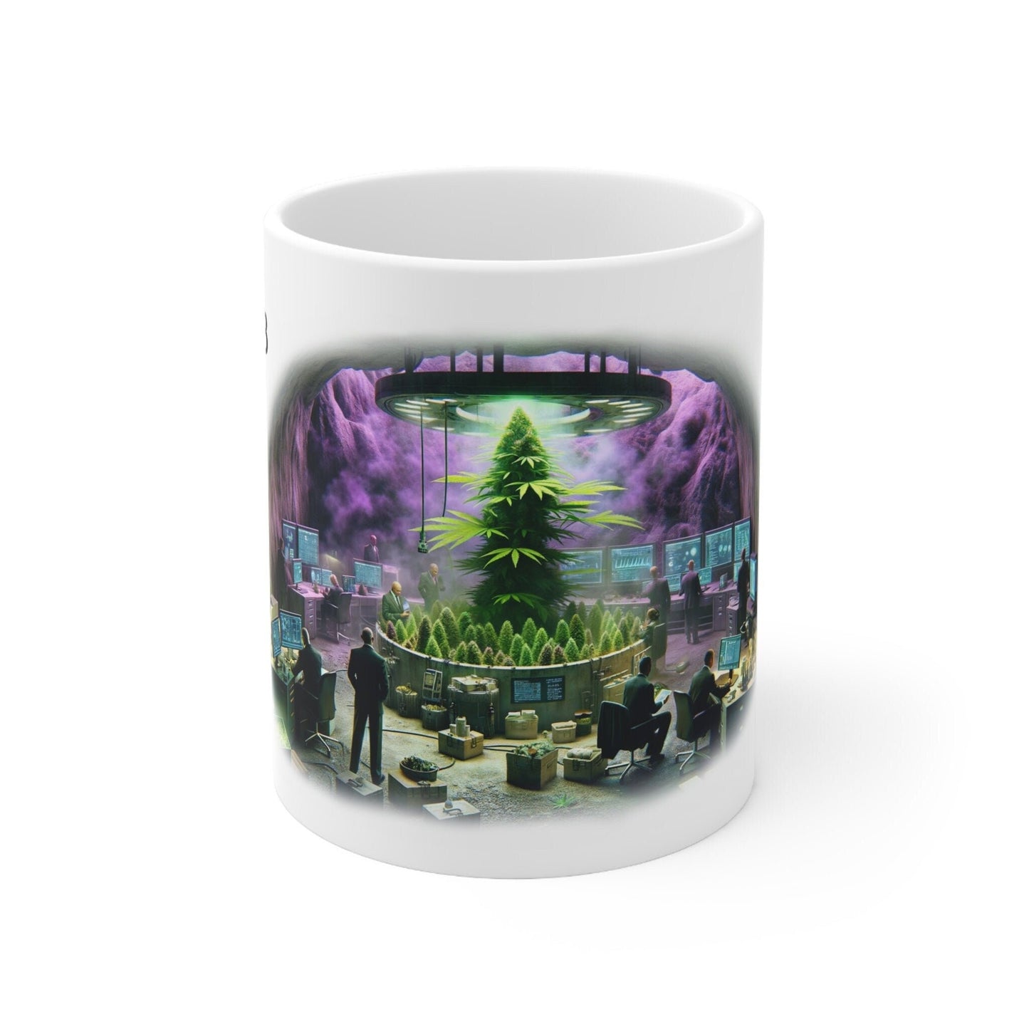 G13 - Weed Coffee Mug (11oz) - Perfect Strains Gift for Smokers, Stoners, Growers; Wake and Bake Mug / 420 Weed Mug, Marijuana Gift