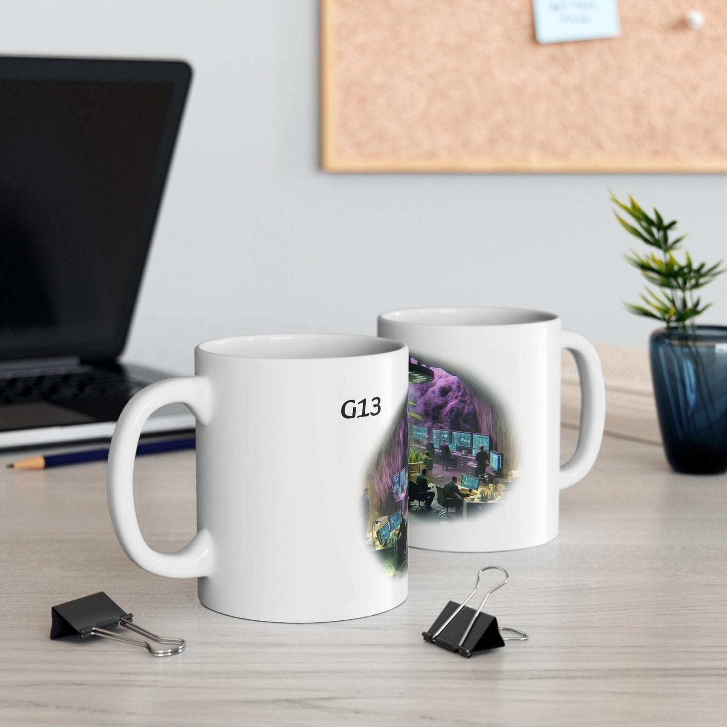 G13 - Weed Coffee Mug (11oz) - Perfect Strains Gift for Smokers, Stoners, Growers; Wake and Bake Mug / 420 Weed Mug, Marijuana Gift