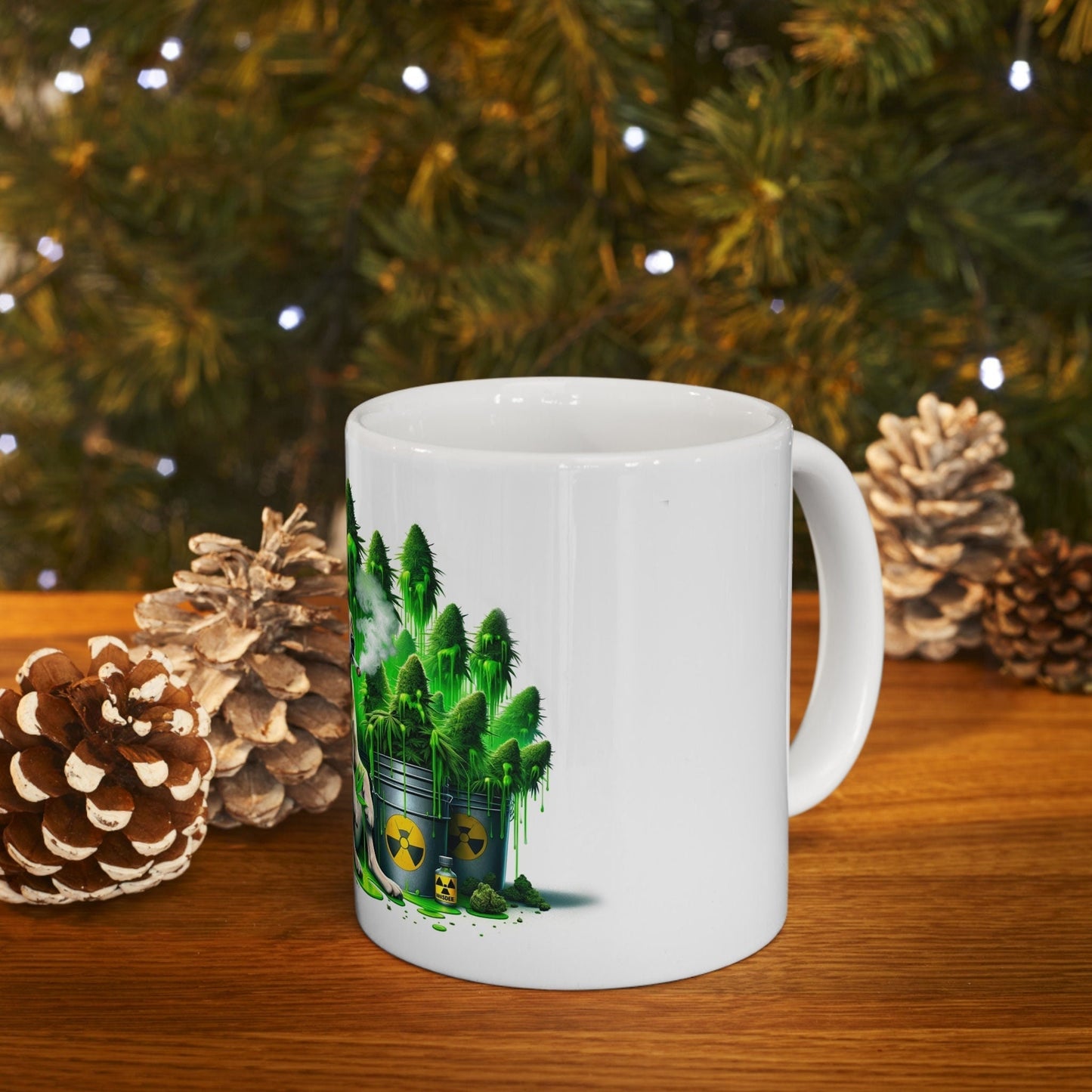 CHEMDAWG - Weed Coffee Mug (11oz) - Perfect Strains Gift for Smokers, Stoners, Growers; Wake and Bake Mug / 420 Weed Mug, Marijuana Gift