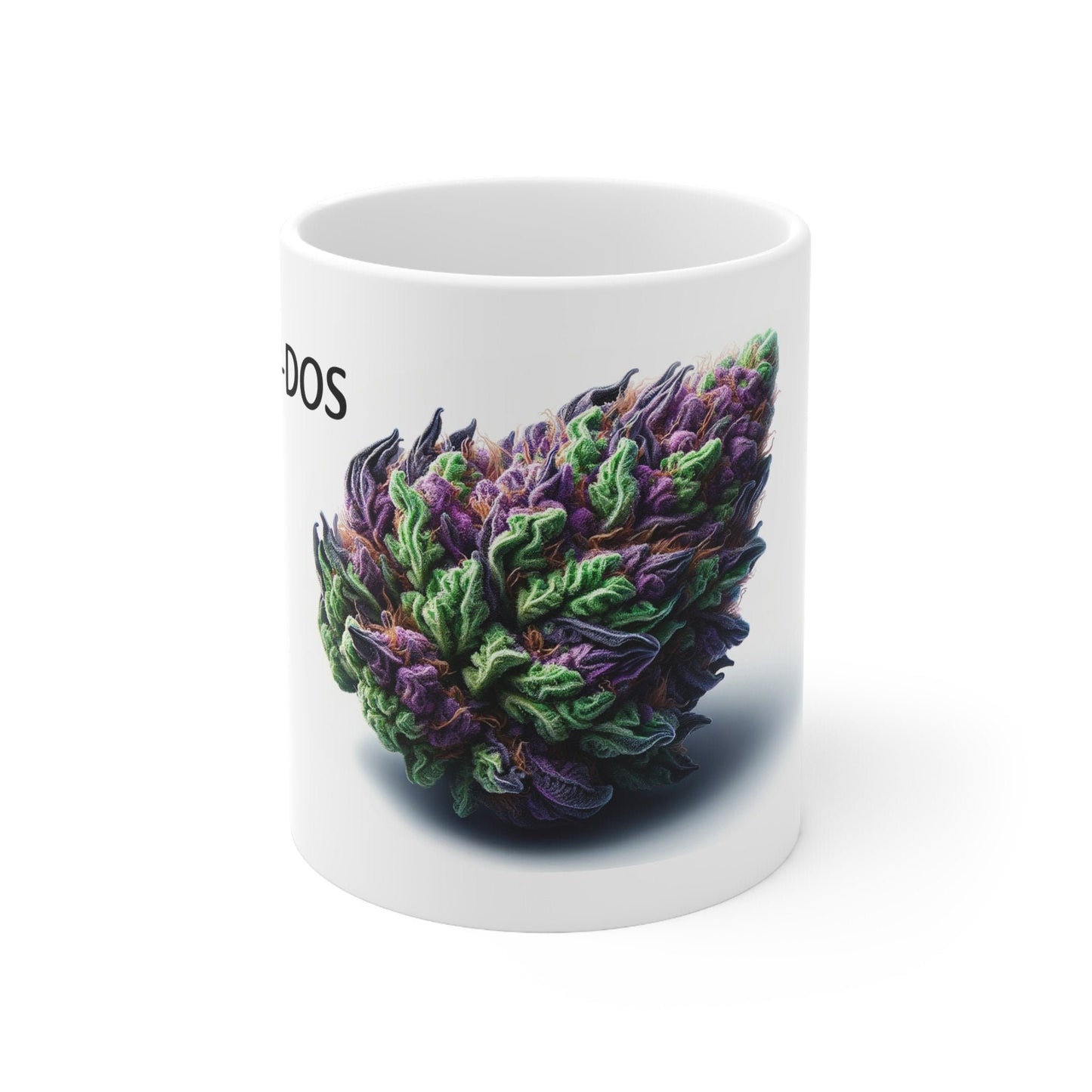 DO-SI-DOS - Weed Coffee Mug (11oz) - Perfect Strains Gift for Smokers, Stoners, Growers; Wake and Bake Mug / 420 Weed Mug, Marijuana Gift