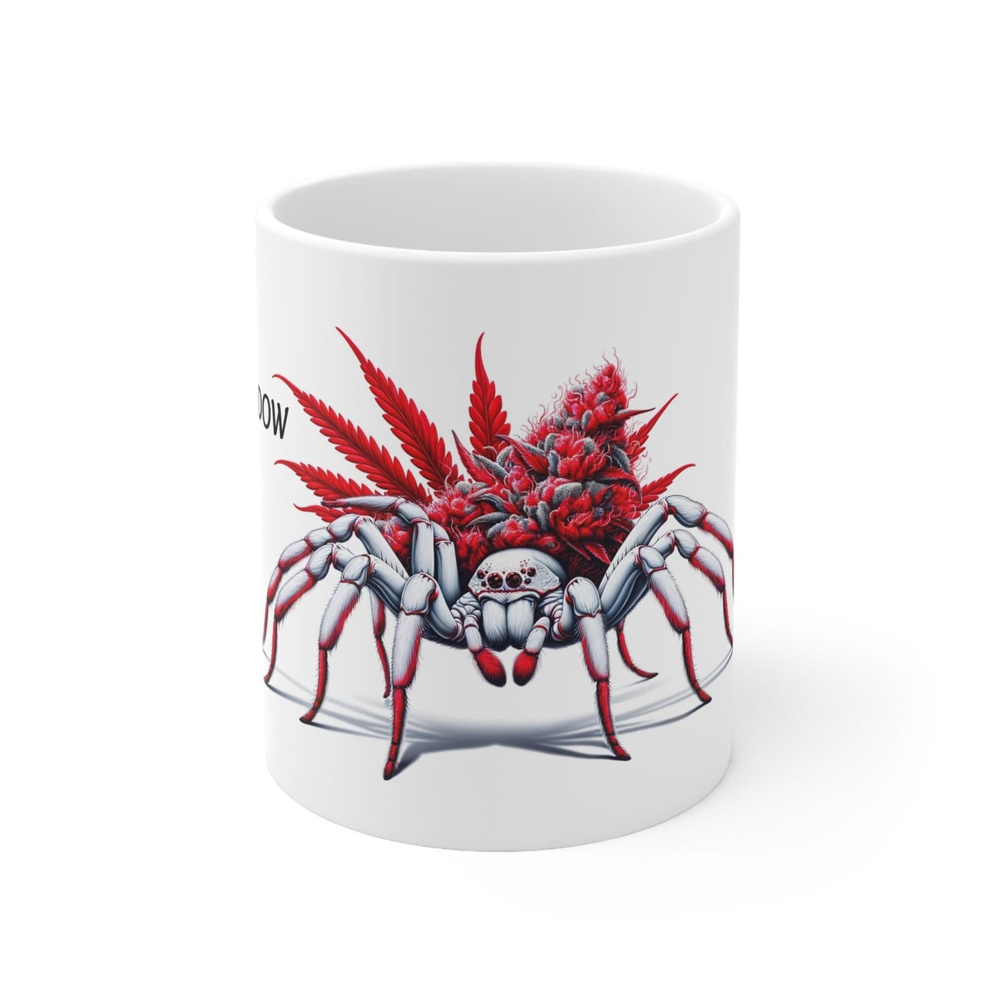 WHITE WIDOW - Weed Coffee Mug (11oz) - Perfect Strains Gift for Smokers, Stoners, Growers; Wake and Bake Mug / 420 Weed Mug, Marijuana Gift