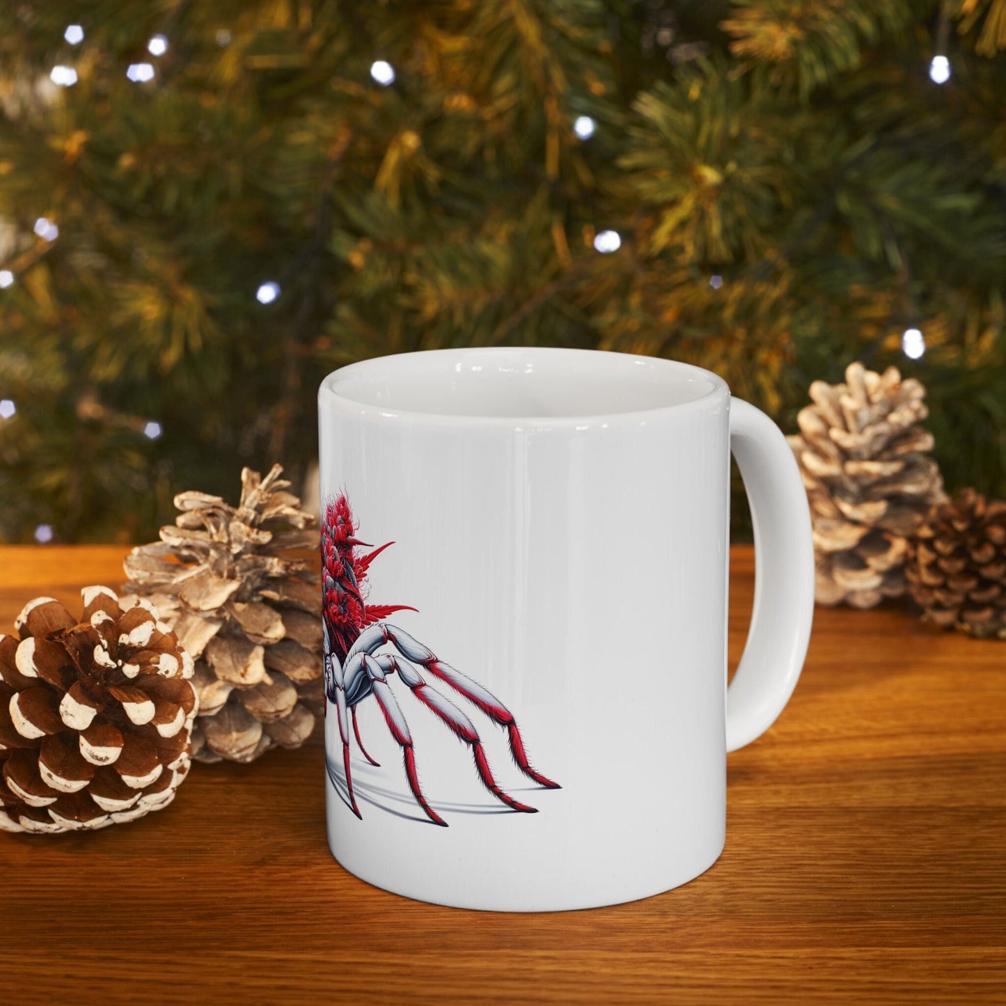 WHITE WIDOW - Weed Coffee Mug (11oz) - Perfect Strains Gift for Smokers, Stoners, Growers; Wake and Bake Mug / 420 Weed Mug, Marijuana Gift
