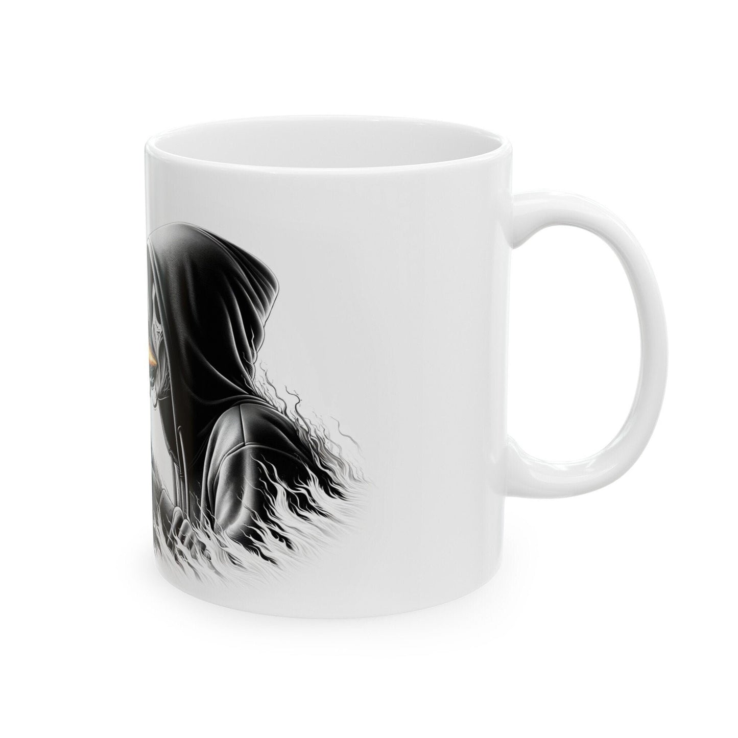 BREATHING FIRE MUG - 420 Coffee Weed Mug (11oz) - Weed Stoner Gift, Smokers; Wake & Bake Mug / 420 Weed Mug / Marijuana Gift, Cannabis Mug