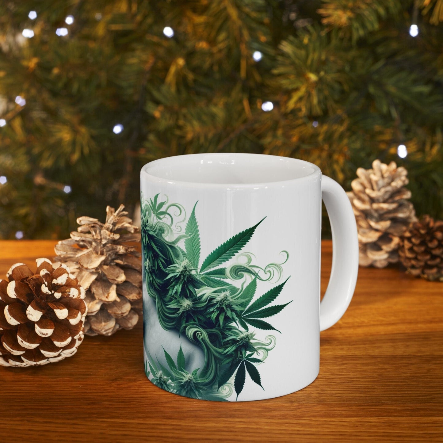 420 WEED UNICORN - Coffee Weed Mug (11oz) - Weed Gift for Stoners, Smoker; Wake & Bake Mug / 420 Weed Mug / Marijuana Gift, 420 Cannabis Mug