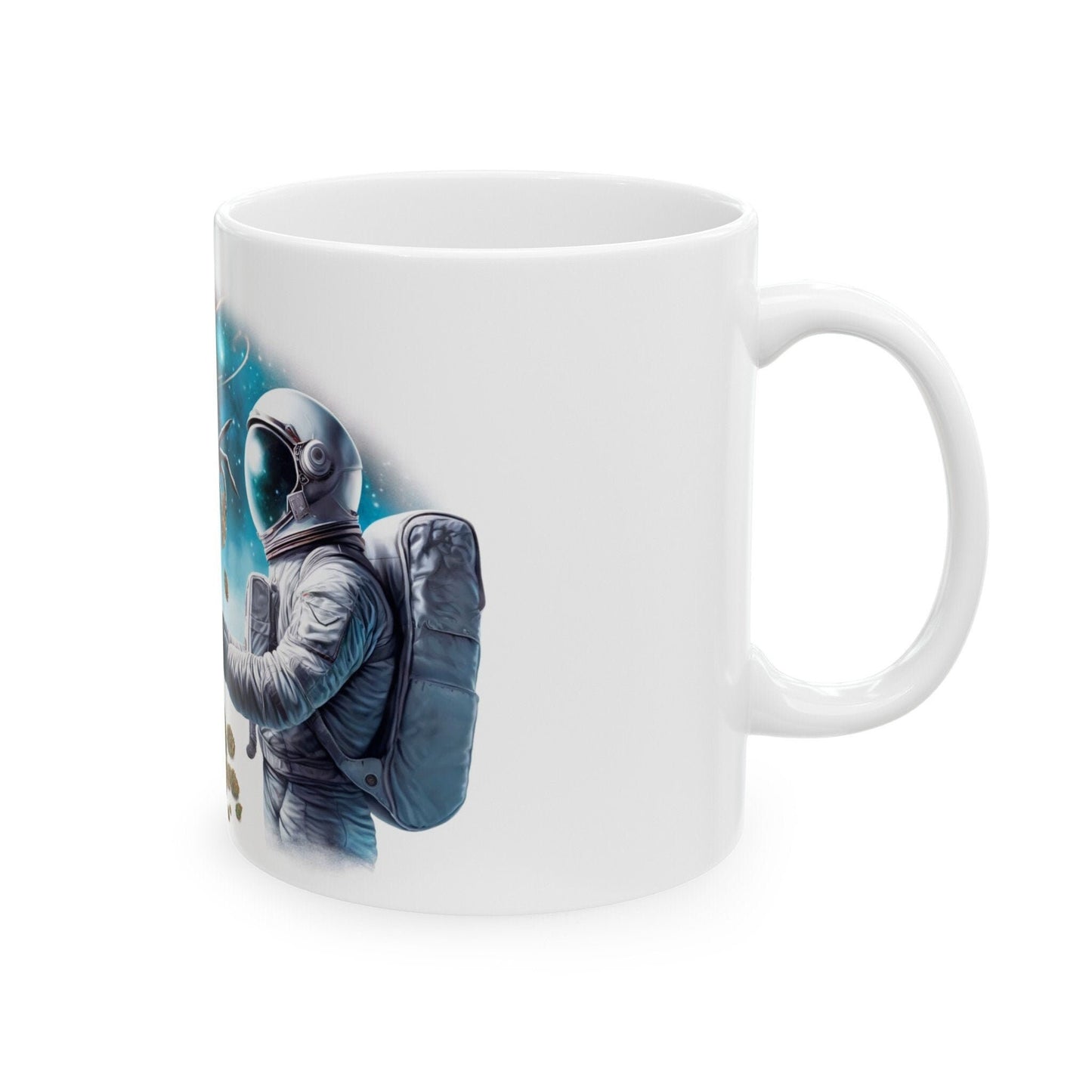 ALIEN WEED DEAL - Coffee Weed Mug (11oz) - Weed Gift for Stoners, Smoker; Wake & Bake Mug / 420 Weed Mug / Marijuana Gift, Weed Cannabis Mug