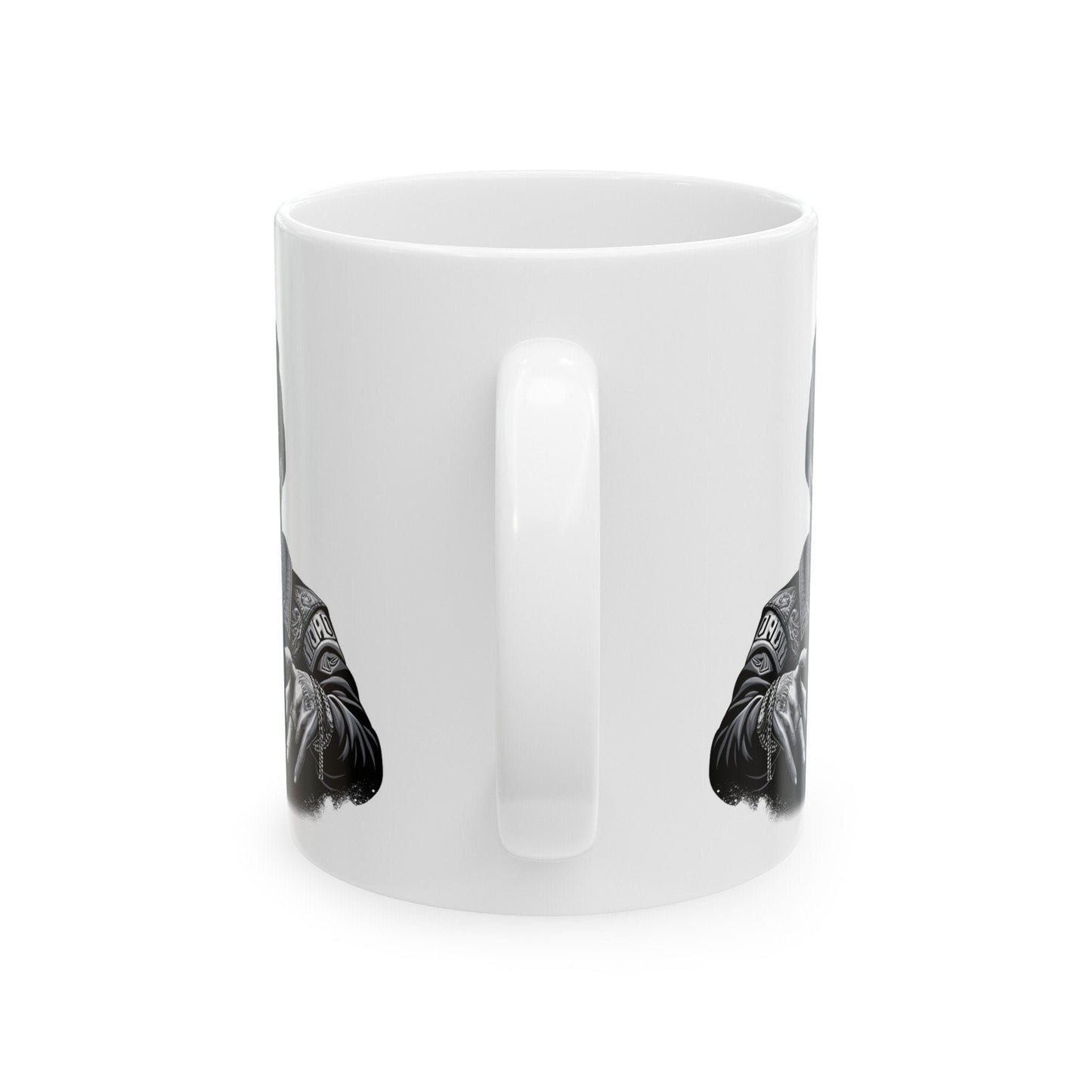 420 THUG ALIEN - Coffee Weed Mug (11oz) - Weed Gift for Stoners, Smoker; Wake & Bake Mug / 420 Weed Mug / Marijuana Gift, 420 Cannabis Mug