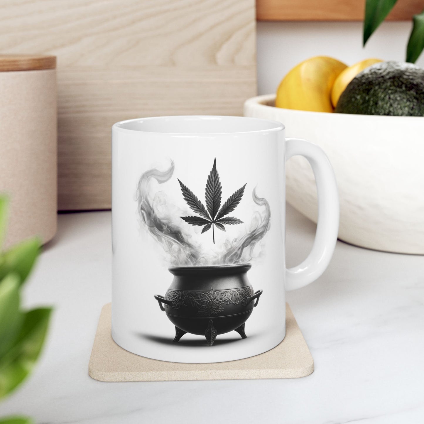 420 CAULDRON - Cannabis Coffee Mug (11oz)