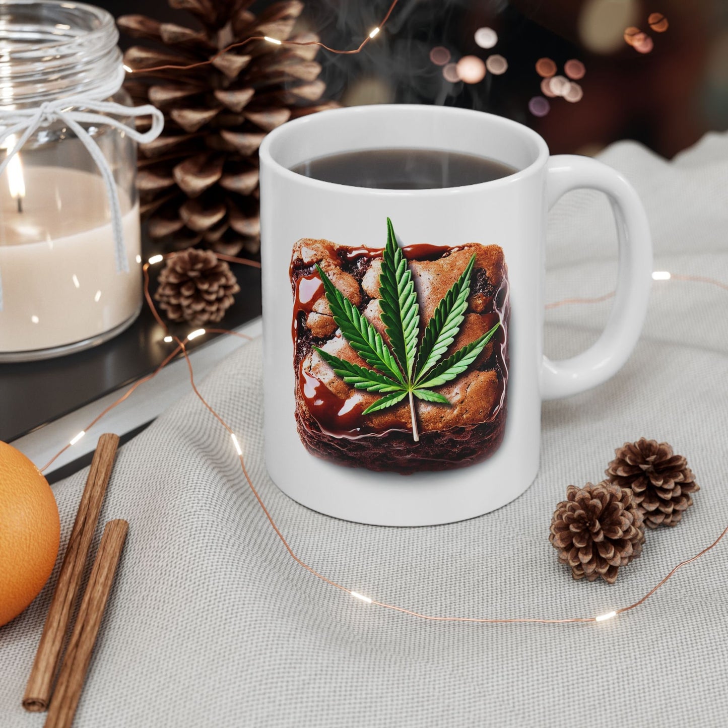WEED BROWNIES MUG - Cannabis Coffee Mug (11oz)