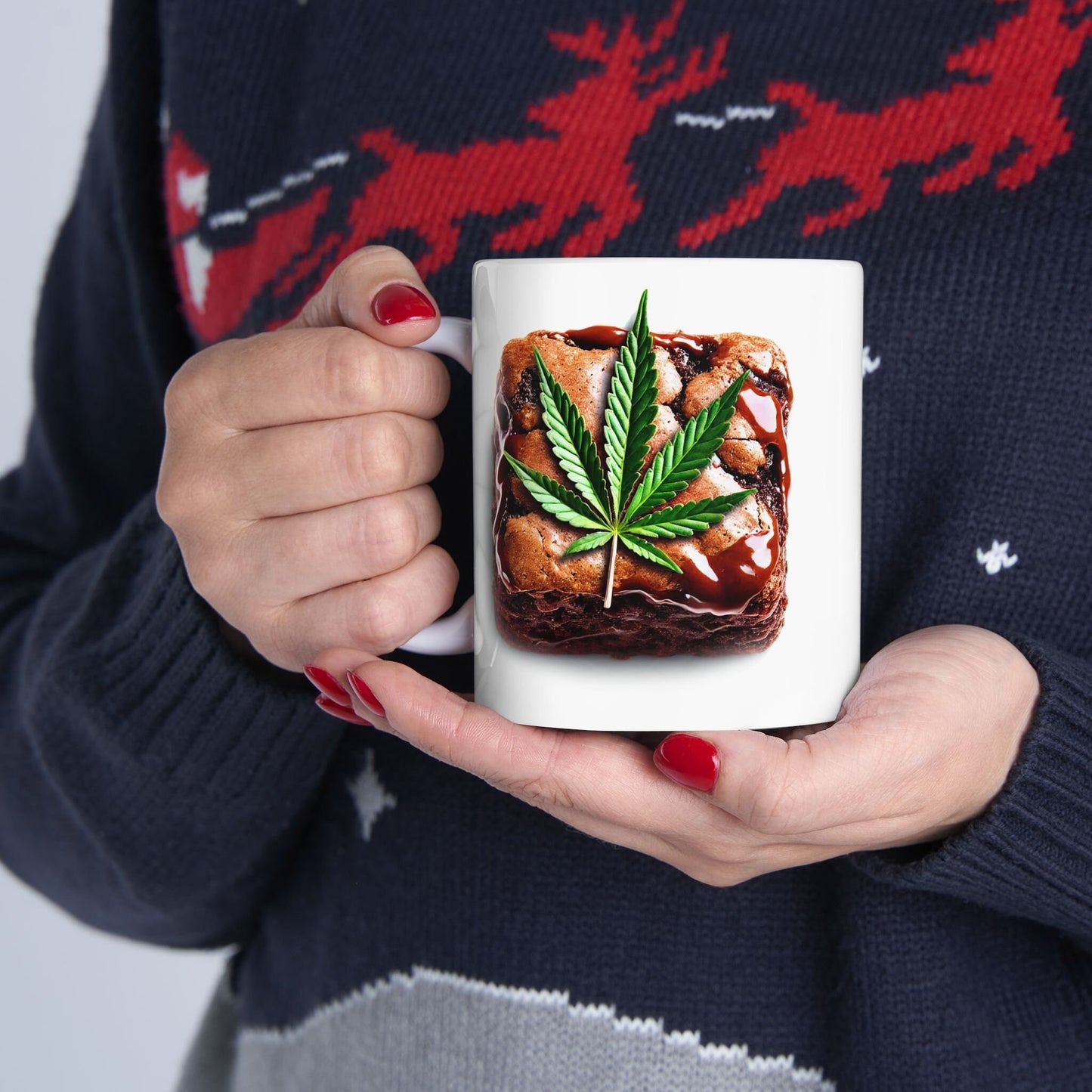 WEED BROWNIES MUG - Cannabis Coffee Mug (11oz)