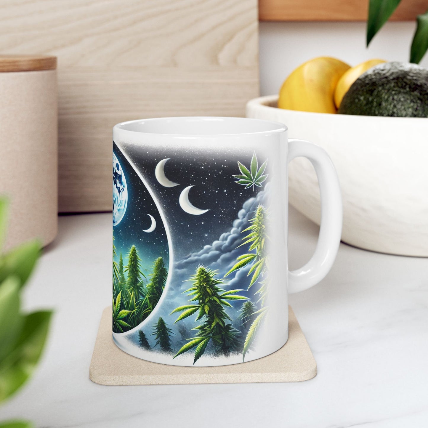 DAY N NIGHT - Cannabis Coffee Mug (11oz)