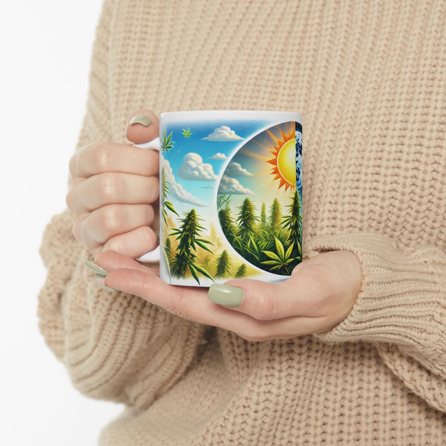 DAY N NIGHT - Cannabis Coffee Mug (11oz)