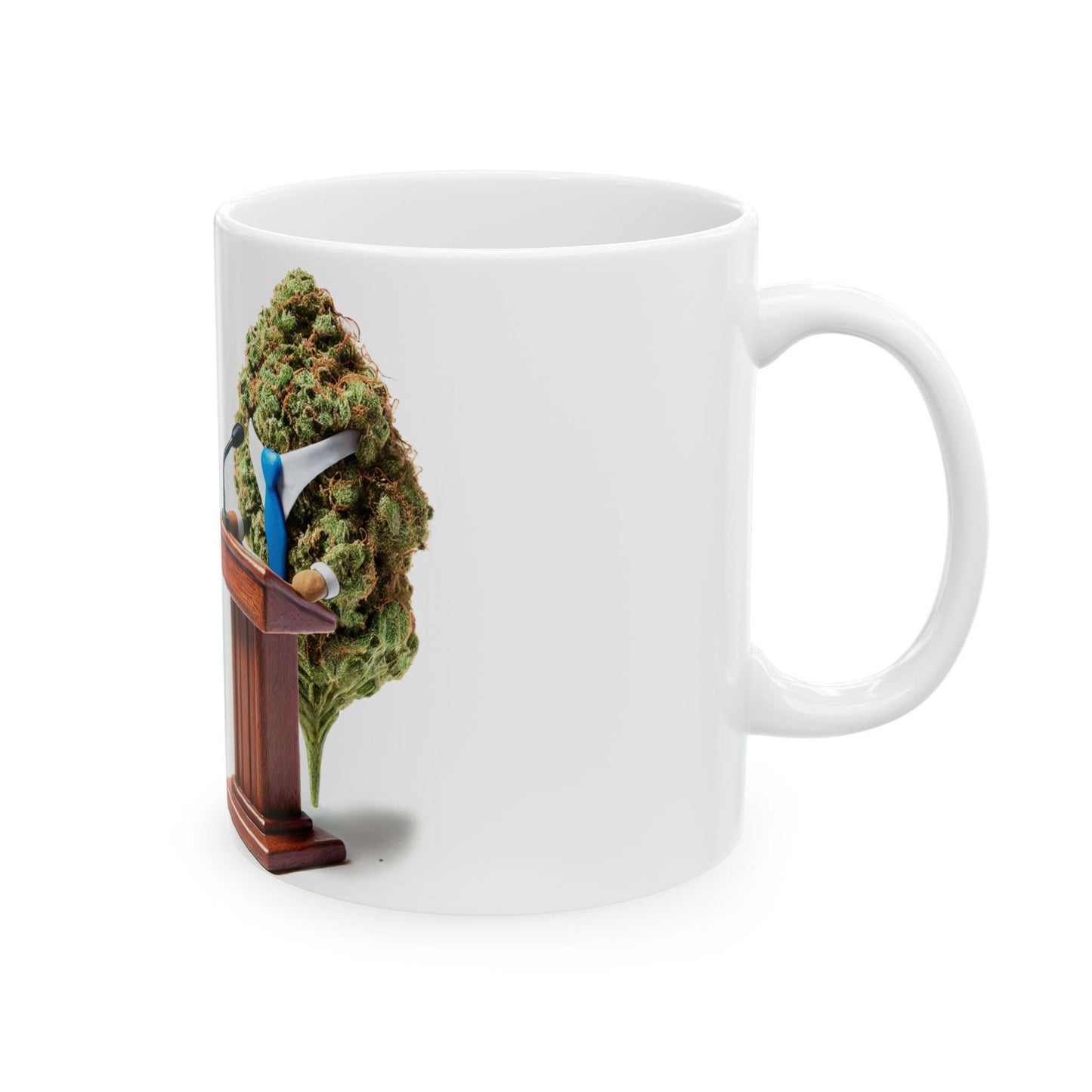 420 ELECTION DAY MUG - Weed Coffee Mug (11oz) - Thanksgiving Gift for Weed Smokers, Stoners, Growers; Wake & Bake / 420 Mug / Marijuana Gift