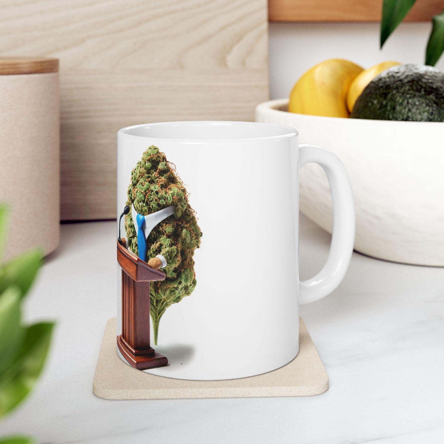420 ELECTION DAY MUG - Weed Coffee Mug (11oz) - Thanksgiving Gift for Weed Smokers, Stoners, Growers; Wake & Bake / 420 Mug / Marijuana Gift