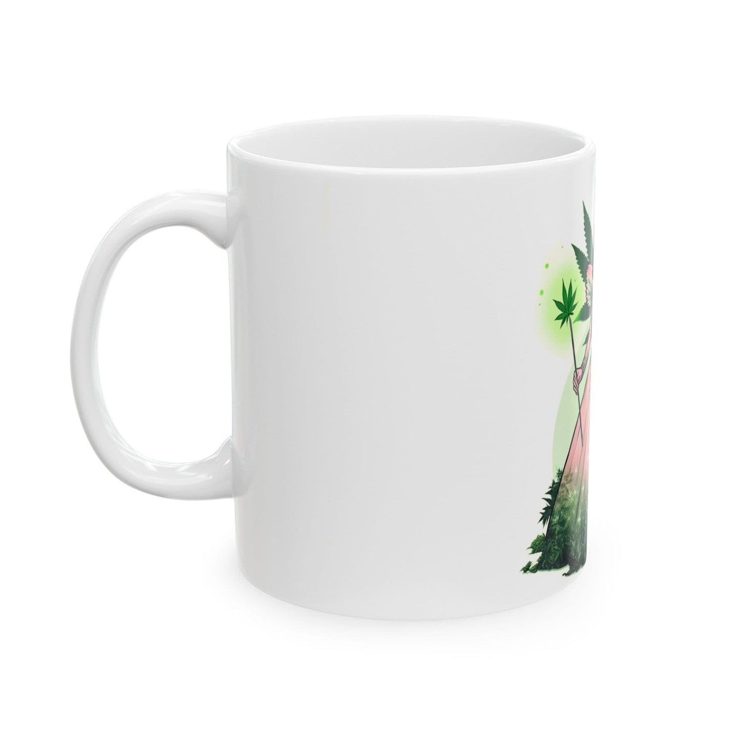 WEED PRINCESS - 420 Coffee Mug (11oz) Perfect Gift for Smokers/ Marijuana Gift; Wake & Bake Mug - Cannabis Cup / Stoner Mug - Royalty