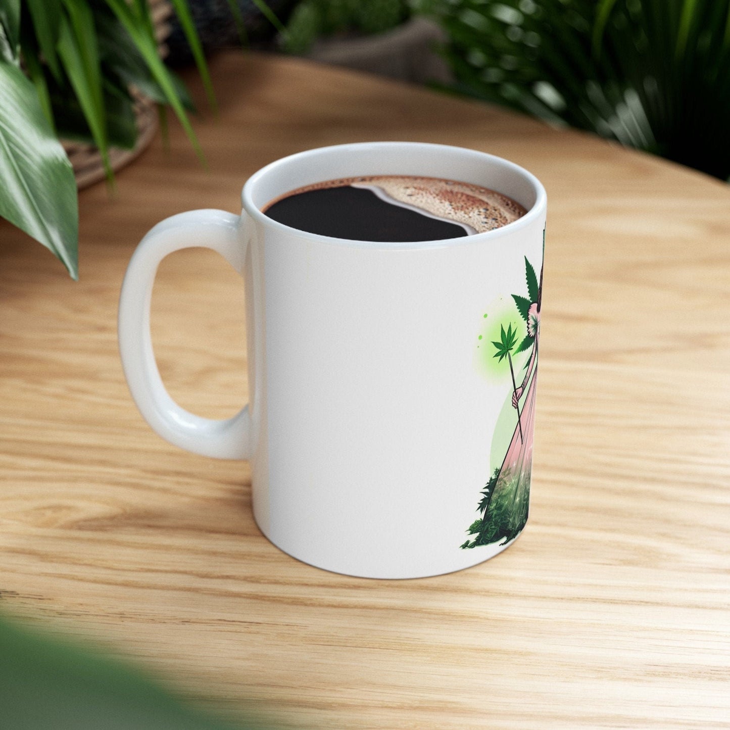 WEED PRINCESS - 420 Coffee Mug (11oz) Perfect Gift for Smokers/ Marijuana Gift; Wake & Bake Mug - Cannabis Cup / Stoner Mug - Royalty