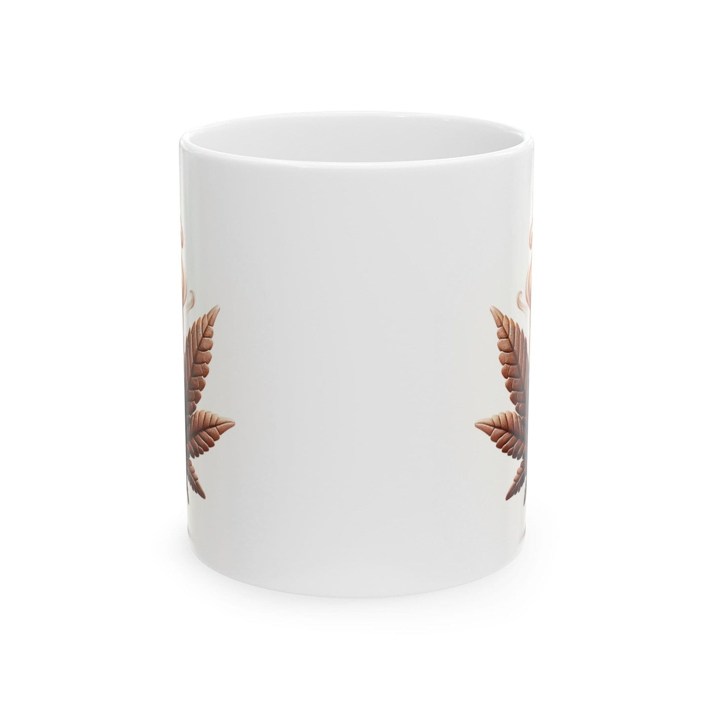 COFFEE WEED LEAF - 420 Coffee Mug (11oz) Perfect Gift for Smokers/ Marijuana Gift; Wake and Bake Mug - Cannabis Cup / Stoner Mug