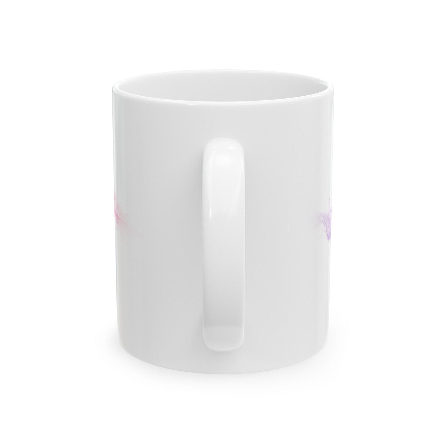 PURPLE/PINK SMOKEY Leaf - 420 Coffee Mugs (11oz) Perfect Gift for Smokers/ Marijuana Gift; Wake and Bake Mug - Cannabis Cup / Stoner Mug