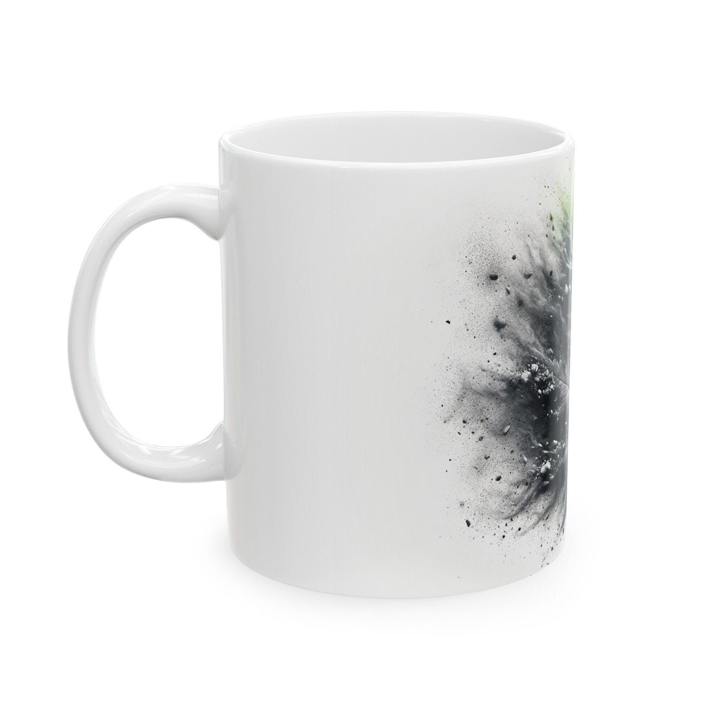 WEED LEAF to ASHES - Weed Coffee Mugs (11oz) Perfect Gift for Smokers/ Marijuana Gift; Wake and Bake Mug - Cannabis Cup / Stoner Mug