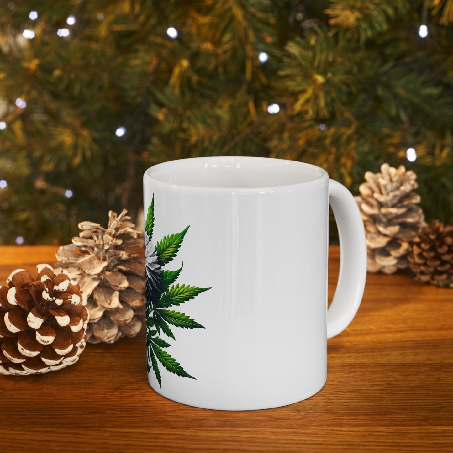 ASTER WEED FLOWER - Weed Coffee Mugs (11oz) Perfect Gift for Smokers/ Marijuana Gift; Wake and Bake Mug - Cannabis Cup / Stoner Mug