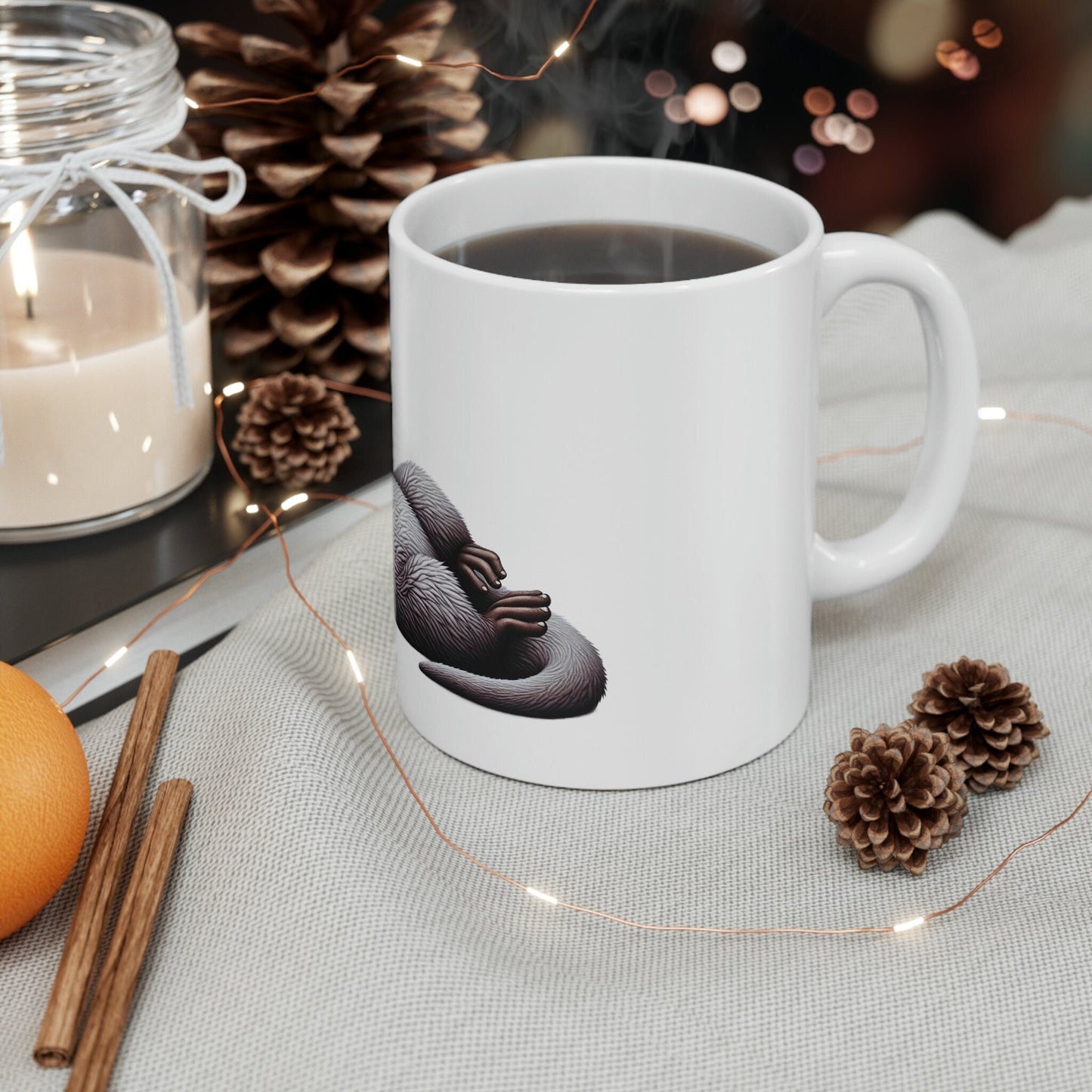 OTTER - WEED Themed Coffee Mugs - Perfect Gift for Smokers, Stoners, Growers; Animal Lovers - Marijuana Mug for Wake and Bake